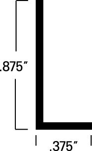 Large Mirror Support Bar