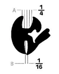 One Piece Self Sealing Rubber Locking Weatherstrip Gasket 50' - Metal to Glass GLR005