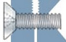 10-24-5/8 Flat Head Undercut Phillips Machine Screws