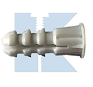 White Plastic Anchors