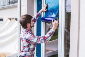 Mirror Glass Window and Door Shield Masking