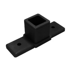 180° Black Base for 1 X 1 Tube