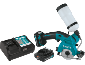 12V Max Lithium-Ion Cordless 3-3/8" Tile/Glass Saw Kit