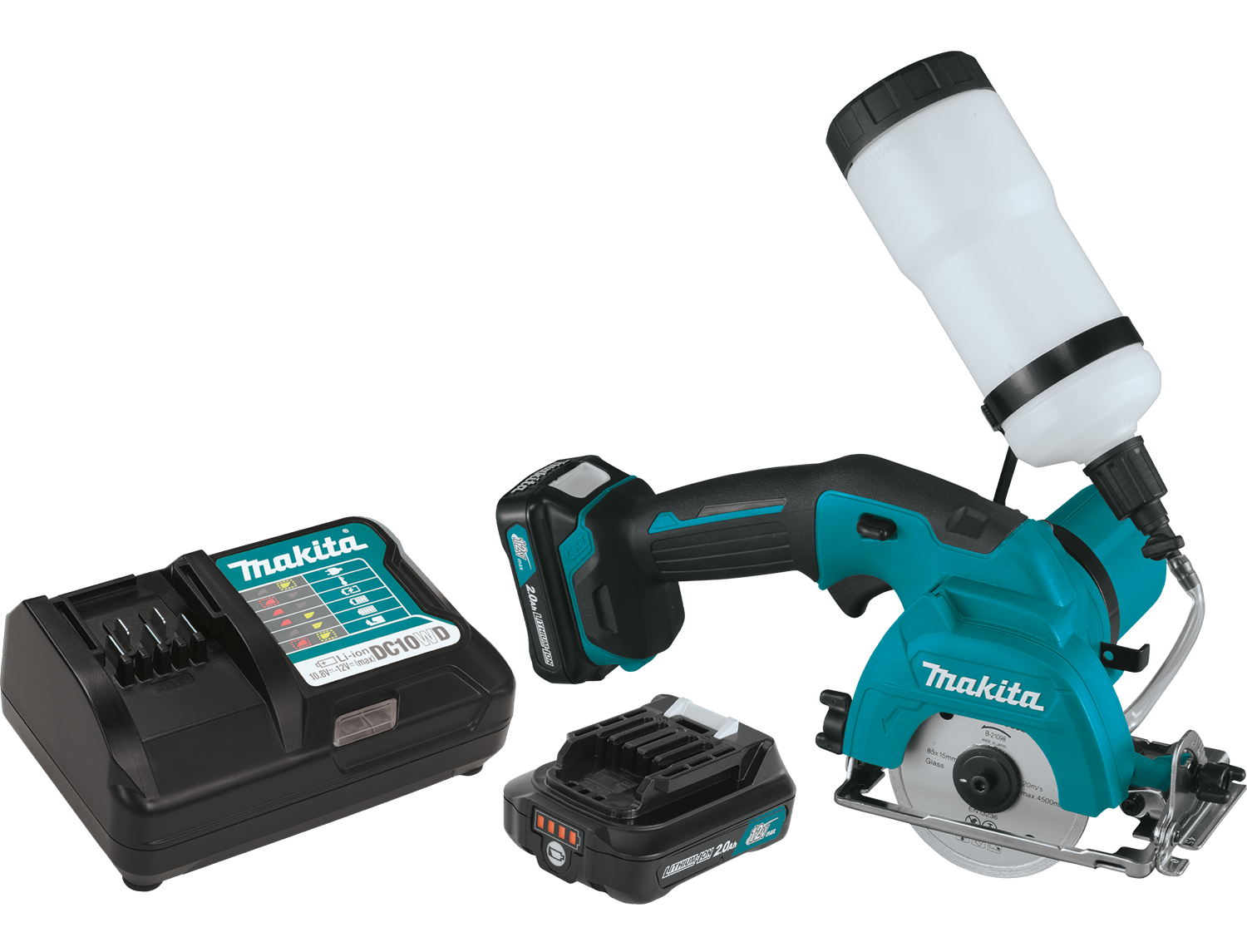 12V Max Lithium-Ion Cordless 3-3/8" Tile/Glass Saw Kit