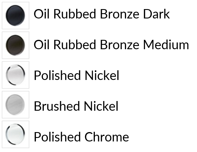 TAIGA/GENEVA Standard Duty 90° Wall/Glass Hinge - Full Back Plate - Image 3