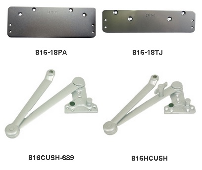 "Quality Imports" 816 Slim-line Door Closer - Image 2