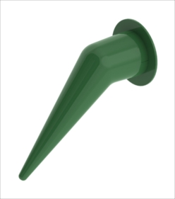 B-Line Dark Green Bent Cone Nozzle