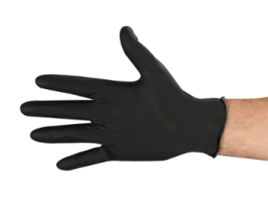 Black Nitrile Gloves