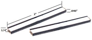 Clear Plastic Setting Blocks