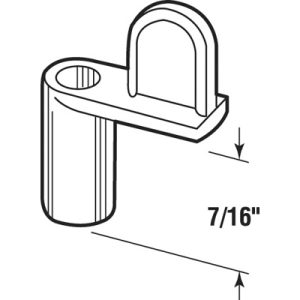 Sash/Screen Clips, 7/16" Diecast