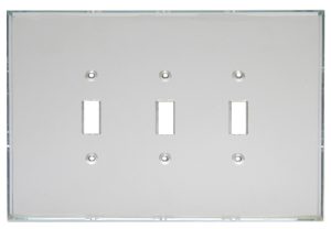 Triple GlassAlike Mirror Plates