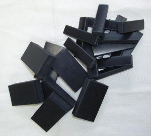 85 Durometer Black Neoprene Setting Blocks