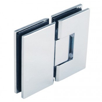 TAIGA/VIENNA Heavy Duty 180° Glass/Glass Hinge