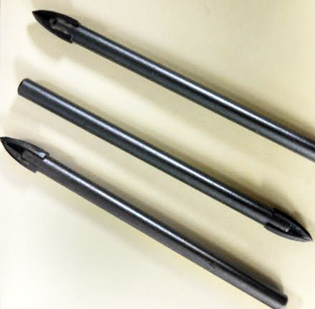 Quattro Max Carbide Bits 4-Edge Glass and Tile Bit