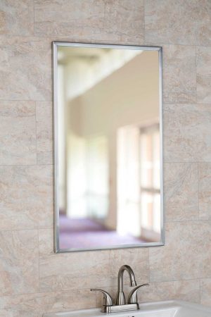 Stainless Steel Channel Framed Mirror